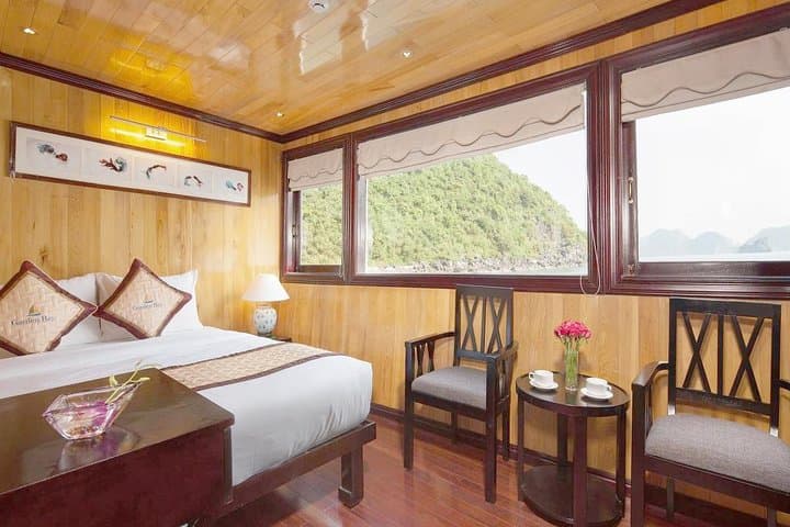 Bai Tu Long Bay Boutique Cruise: Visit Bai Tu Long bay & Overnight boat in 2 day 4