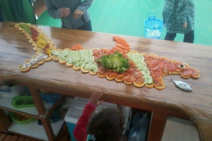 boat trip from 9 am to 3 pm fishing & swimming & barbecue & dessert  5