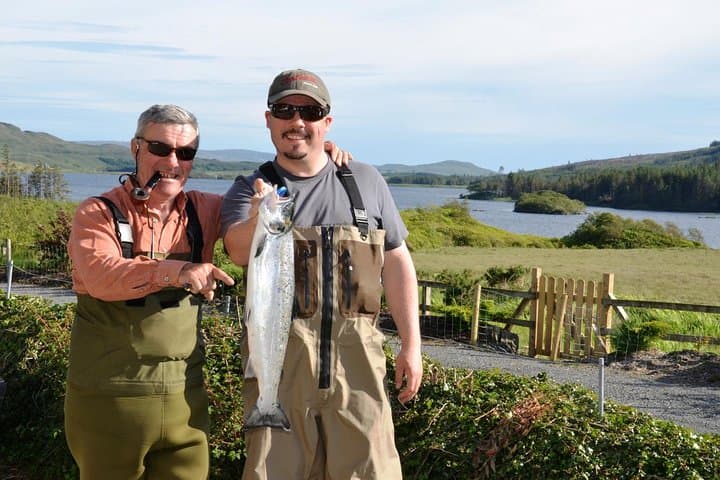 Atlantic Salmon & Sea Trout fishing.Connemara.English/French speaking Ghillie 2