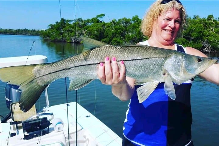 Full Day Fishing Charter Naples Marco Island 10,000 Islands Everglades Sanibel 3