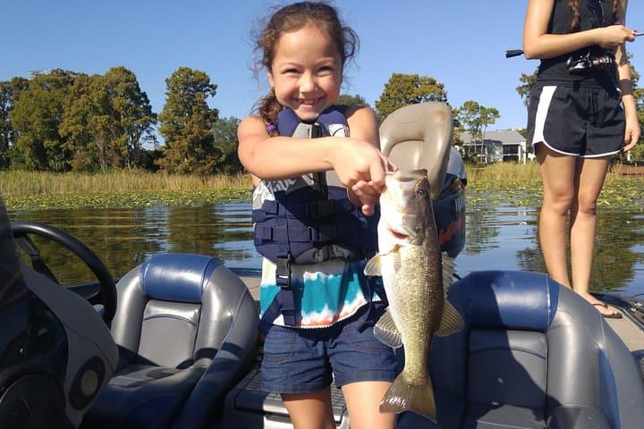 Tampa Bass Fishing Guide on Lake Tarpon 3