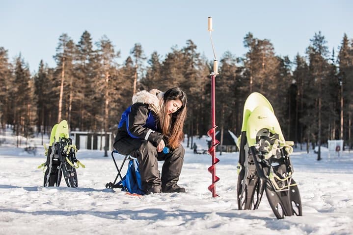 Snowshoeing and Ice Fishing Tour