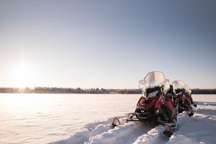 Snowmobile Safari with Ice Fishing Experience 2