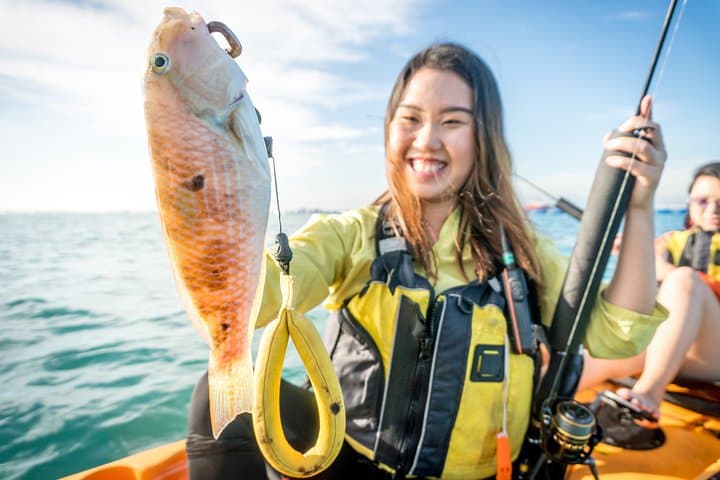 Kayak Fishing in Singapore, Sentosa, East Coast: Day, Sunset & Night Adventures 3
