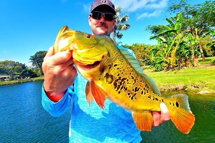 Peacock Bass Fishing Trip near Miami South Beach 5