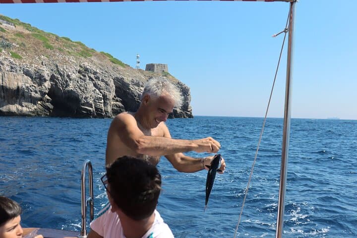 Shared trip with fishing and visit the beauty of Capri island 2