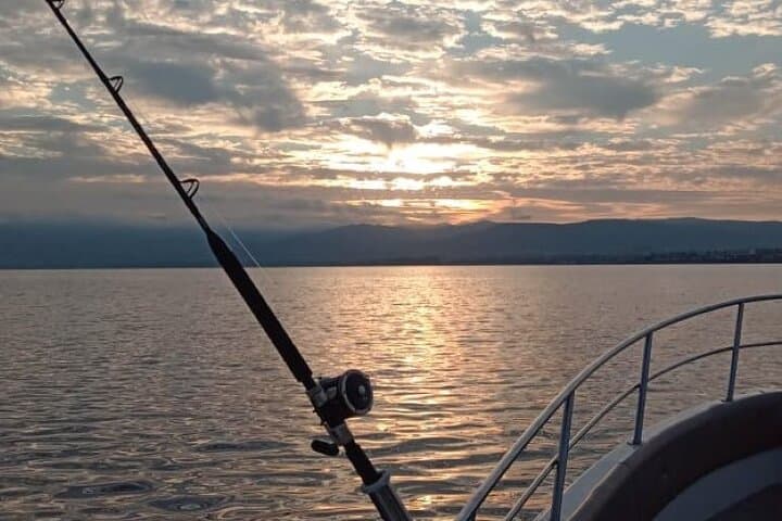 Private early morning fishing trip price is for upto 8 people 5