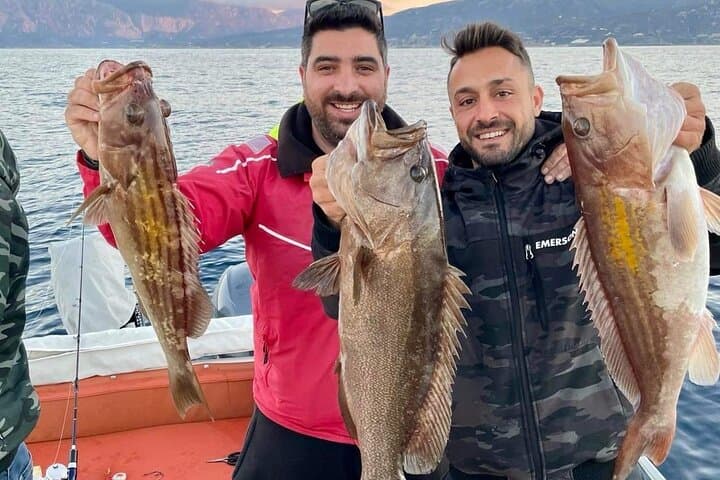 Private Half Day Fishing in Agios Nikolaos