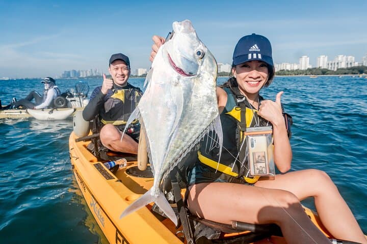 Kayak Fishing in Singapore, Sentosa, East Coast: Day, Sunset & Night Adventures 5