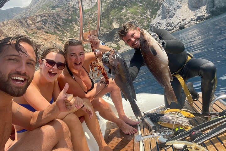 We Fish & you Feast in Gramvousa & Balos Beach