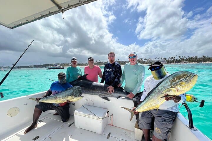 Punta Cana Private Fishing Charter on 39 Foot Boat with Bevarages 2