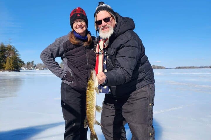 Bangor, Maine Icefishing Experience 3
