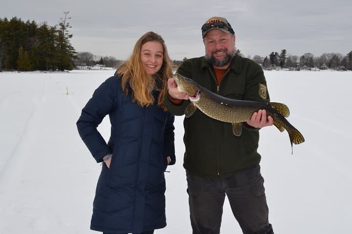 Bangor, Maine Icefishing Experience