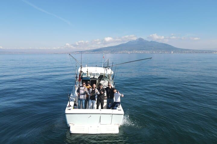 Exclusive professional fishing experience in the Gulf of Naples 3