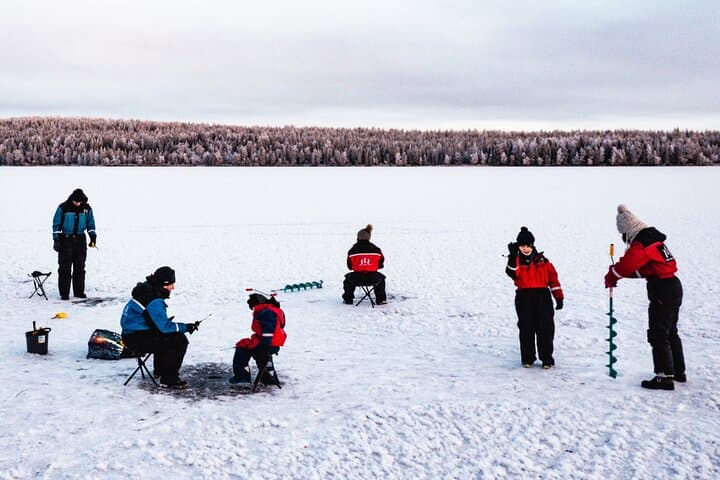 ATV and Ice Fishing Experience in Rovaniemi 3