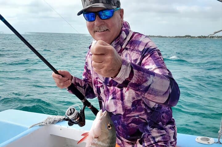 Private Full Day Fishing in Belize Cayes 3