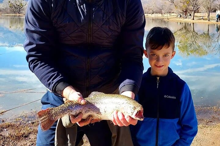 AZ Trout Fishing, on foot 2hrs. session! up to 4 people 5
