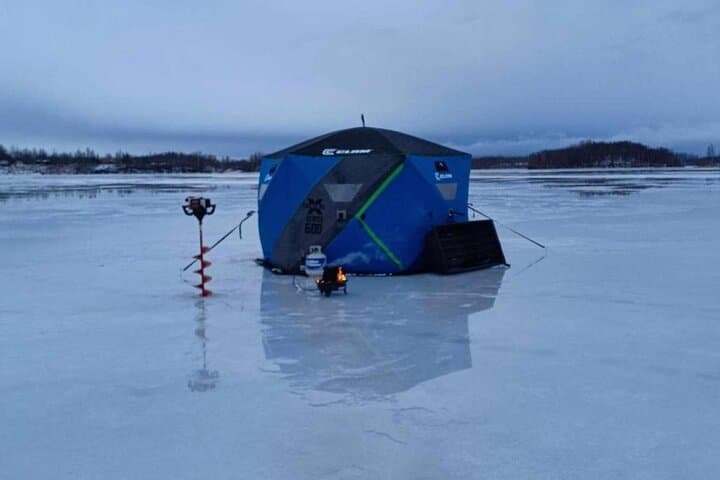 Full Day Ice Fishing Experience in Palmer Alaska 5