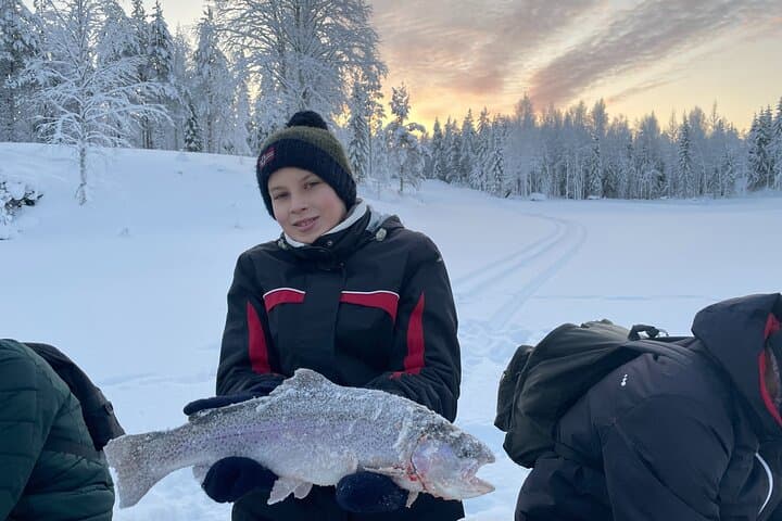 Ice fishing experience