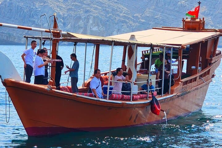 Full day Dhow: Khasab, Musandam: Dolphins, Snorkeling & Fjords  4