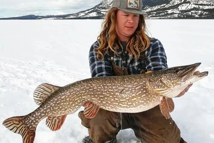 Half Day Private Guided Ice Fishing Trip in the Yukon
