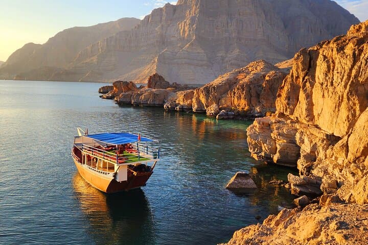Full day Dhow: Khasab, Musandam: Dolphins, Snorkeling & Fjords  2