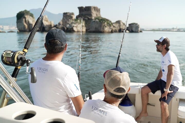 Exclusive professional fishing experience in the Gulf of Naples 4