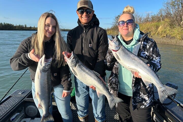 Half day Alaska Salmon Fishing on the Kenai Peninsula 2