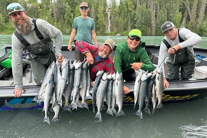 Half day Alaska Salmon Fishing on the Kenai Peninsula 4