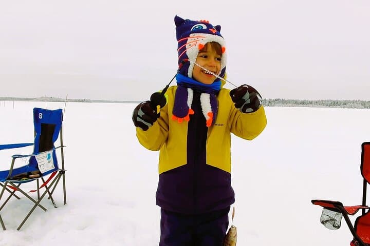  Ice Fishing Adventure in Levi with Salmon Soup 3