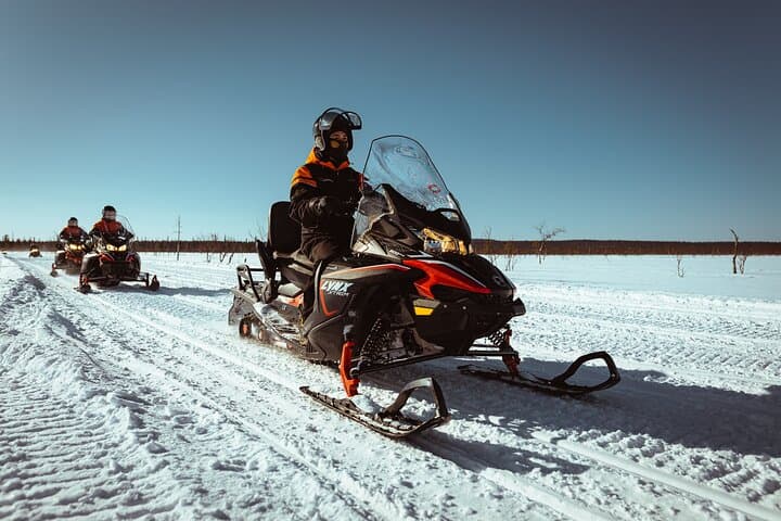 Snowmobile Safari with Ice Fishing and Outdoor Lunch in Levi 4
