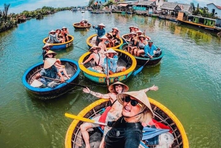 Experience Basket Boat Ride in Water Coconut Forest