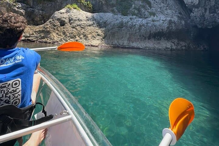 Transparent Kayak Tour Taormina Isola Bella 5