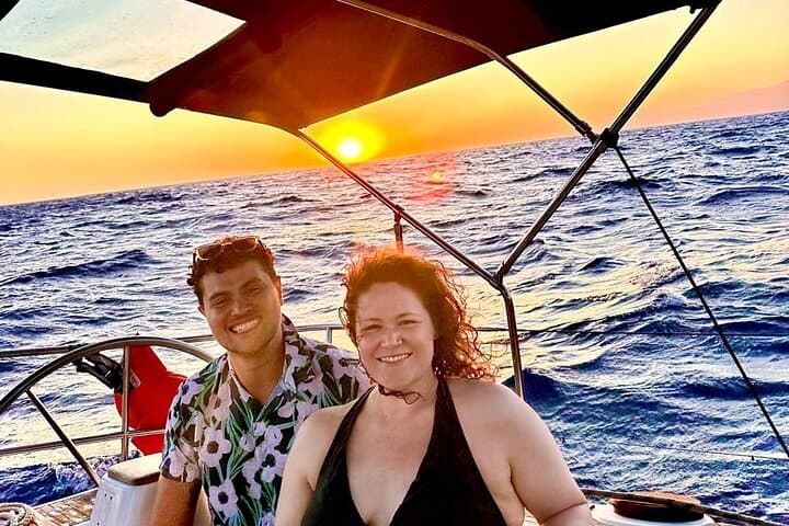 All inclusive Sunset Cruise Delos & Rhenia&swimming stop 2