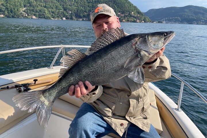 Fishing by Boat on Lake Como 5