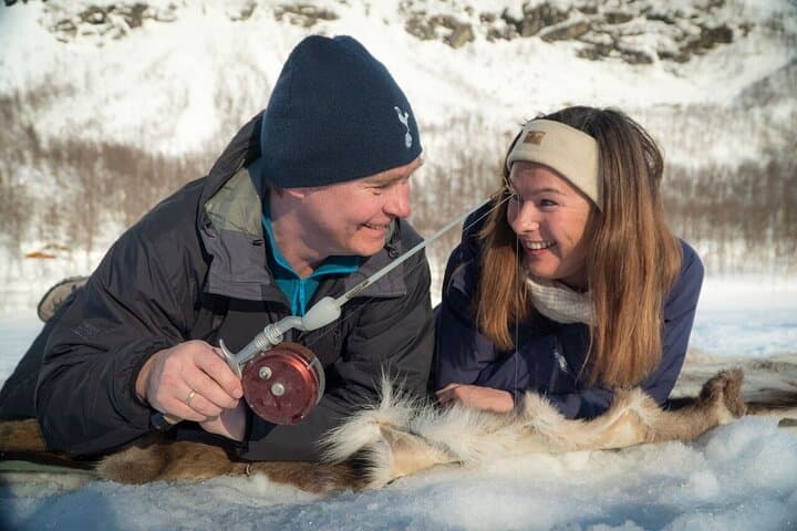 Sjursnes Arctic Ice Fishing Adventure from Tromso