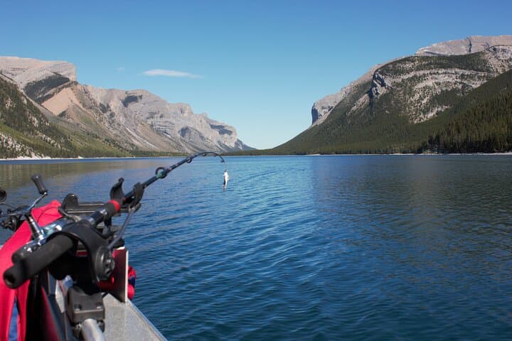 Banff Fishing on Lake Minnewanka 2