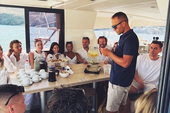 Milos Private Half-Day Catamaran Cruise to Kleftiko with Lunch 5