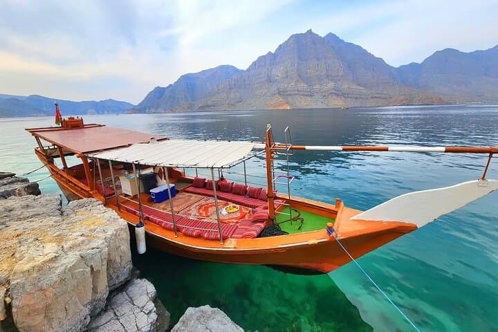 Khasab Overnight Dhow Cruise and Dolphin Watching Adventure