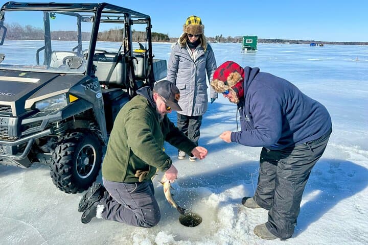 Bangor, Maine Icefishing Experience 4