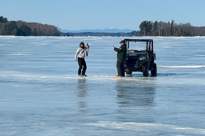 Bangor, Maine Icefishing Experience 5