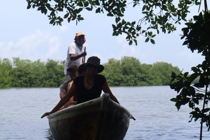 Artisanal Fishing of Crabs and Fish in Mangroves with Natives