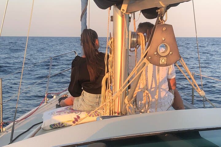 Sailing and Fishing Adventure with Snacks in Barcelona