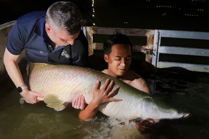 Giant Monster Fishing Tour in Ho Chi Minh city, Vietnam