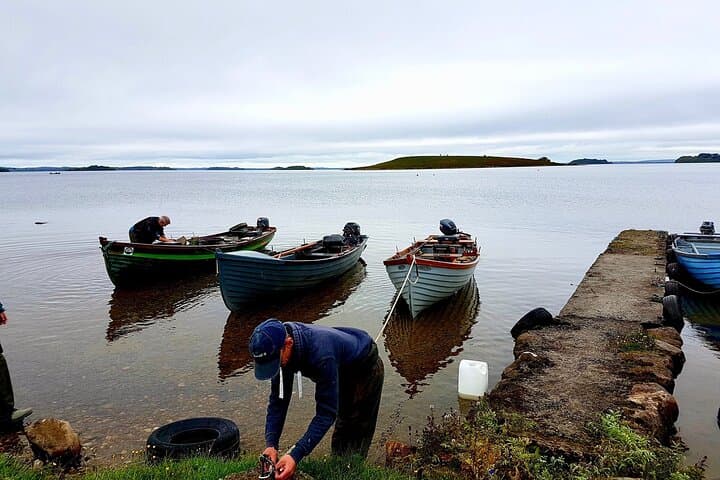 Wild Brown Trout fishing. Lough Corrib. French speaking Ghillie/Guide. Full day. 4