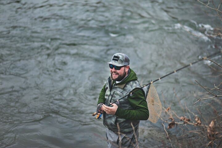 River fishing for wild trout. Connemara. French speaking Ghillie 5