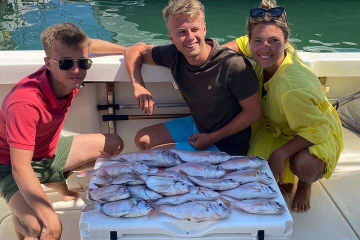 Boat fishing trip 4 hours in Puerto Banus Marbella