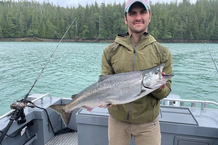 Private Ketchikan Wild Alaskan Salmon Fishing Trip 5
