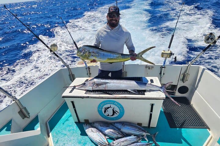 Deep Sea Fishing on North Shore Of Oahu 2