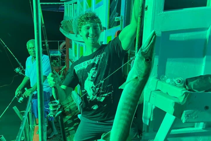 Koh Samui Private Night Fishing with Fresh Catch Dinner 